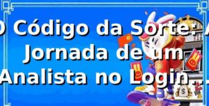 O Código da Sorte: A Jornada de um Analista no Login no bb22 🎲